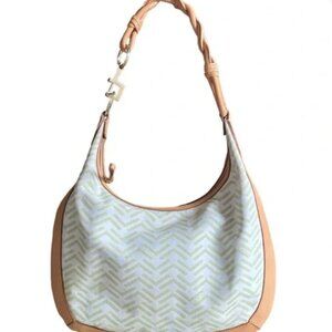 VIA SPIGA HOBO Shoulder Bag with Braided Handle
